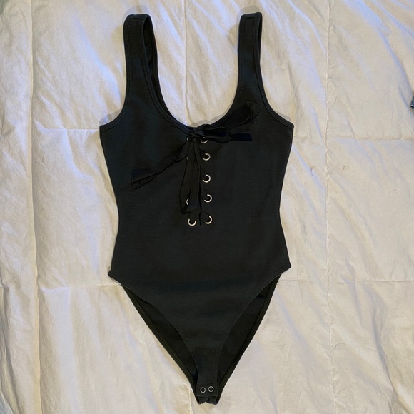 Olive green body suit - Picture 2 of 4